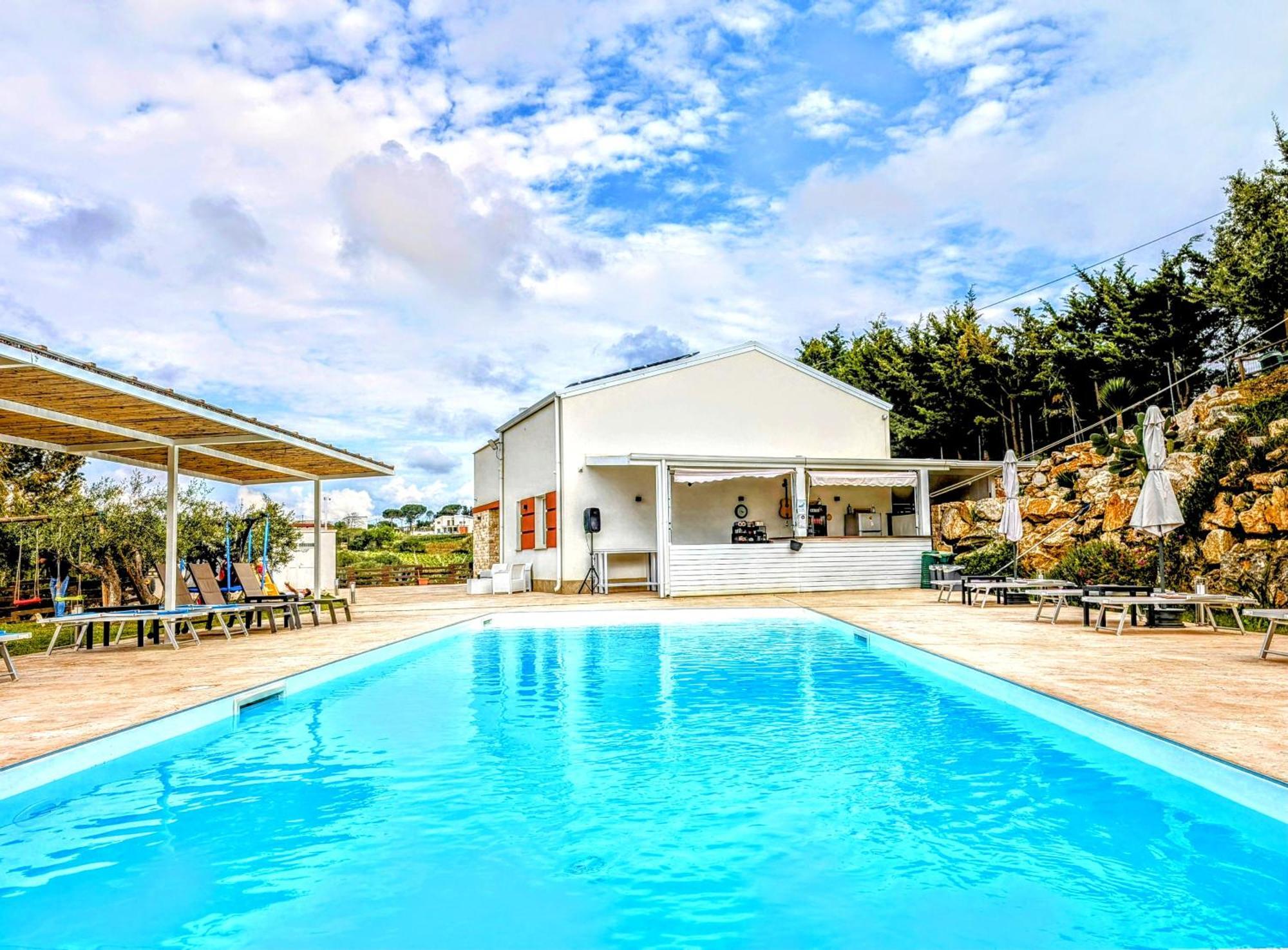 Ci Vulia B&B - Sicilia Sea, Pool, Bbq, Tv, Wi-Fi Alcamo Marina Exteriör bild