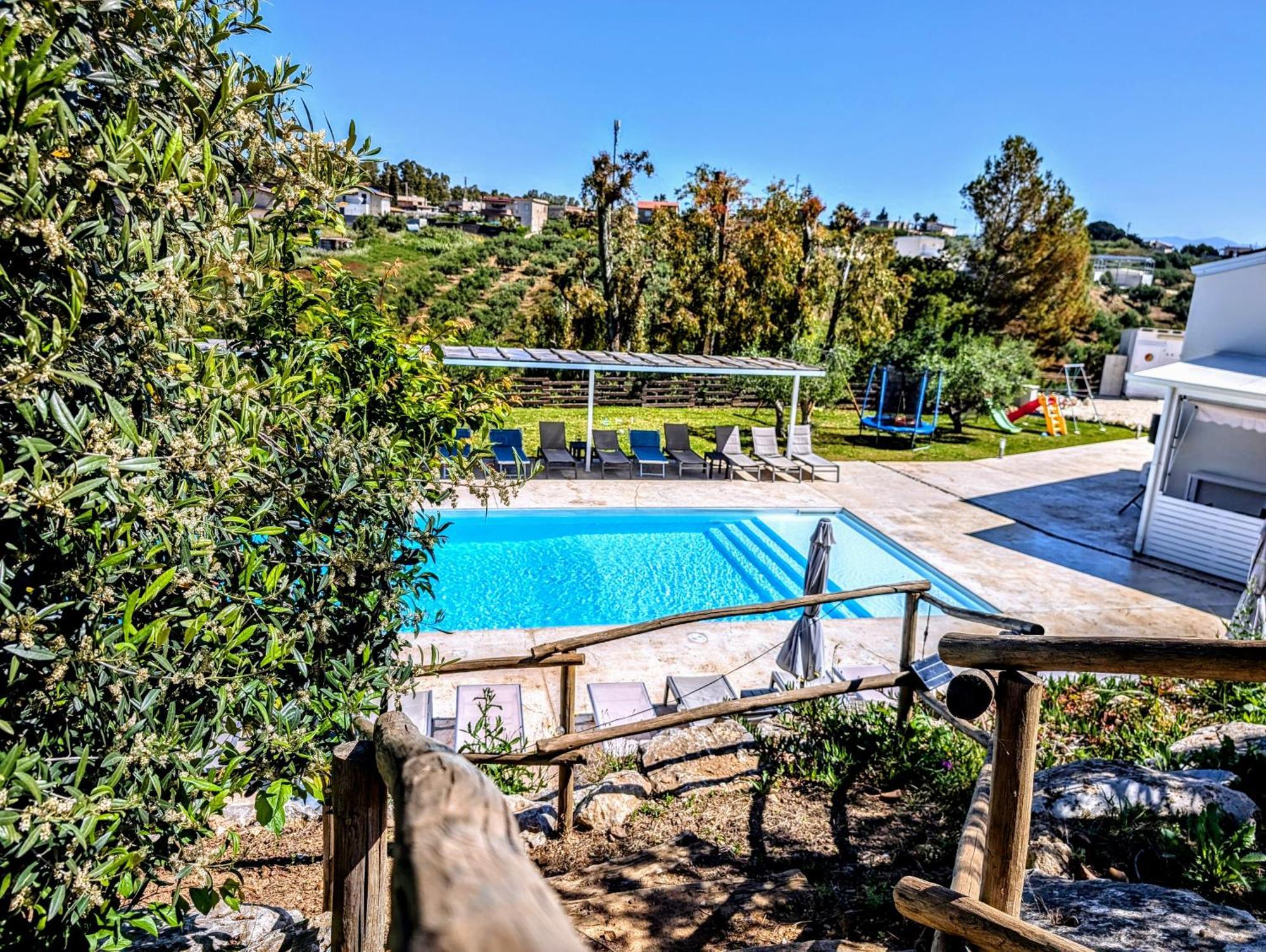 Ci Vulia B&B - Sicilia Sea, Pool, Bbq, Tv, Wi-Fi Alcamo Marina Exteriör bild